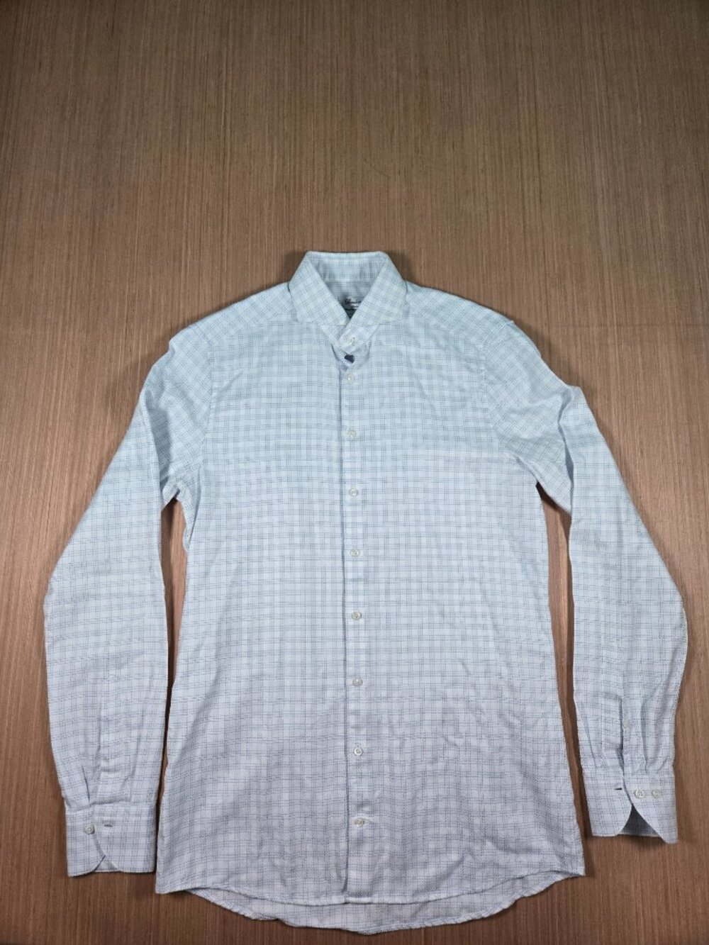 Senstorms Men’s Slimline Dress Shirt Size 41/16 white